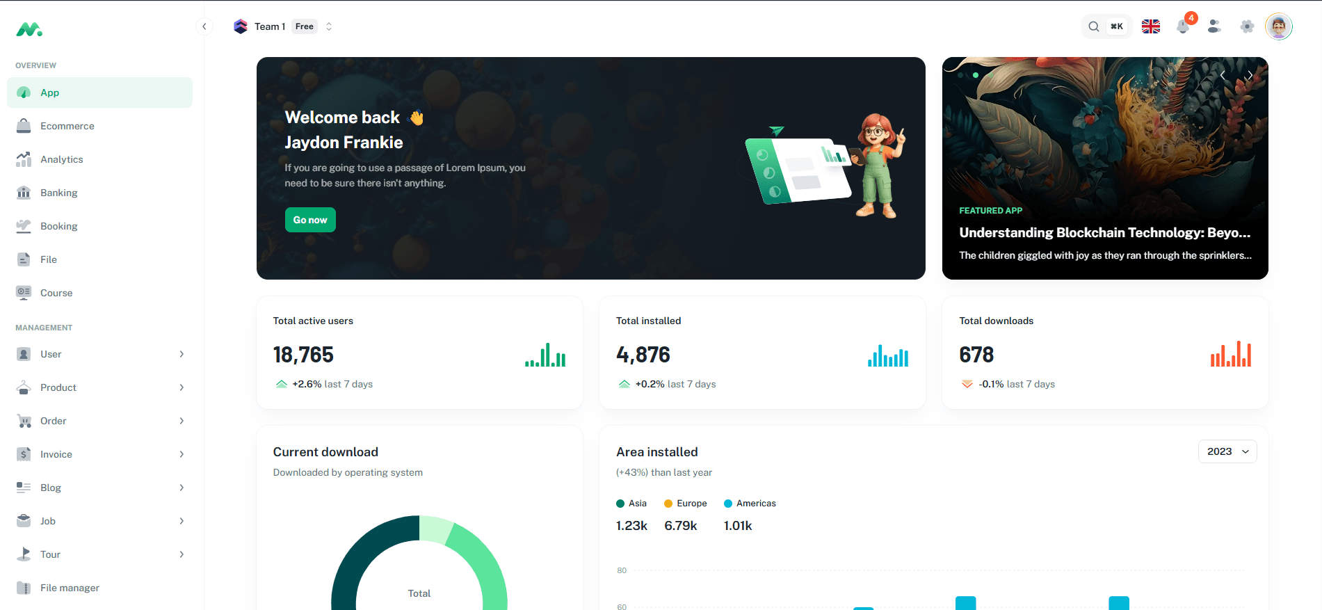 CRM Screenshot